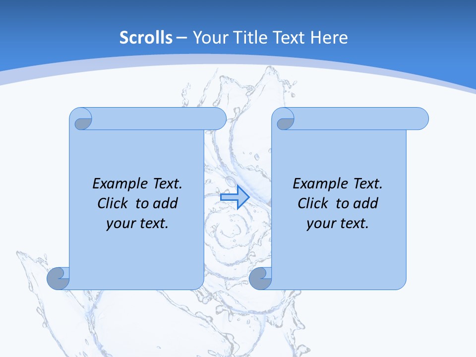 Rose Wash Macro PowerPoint Template