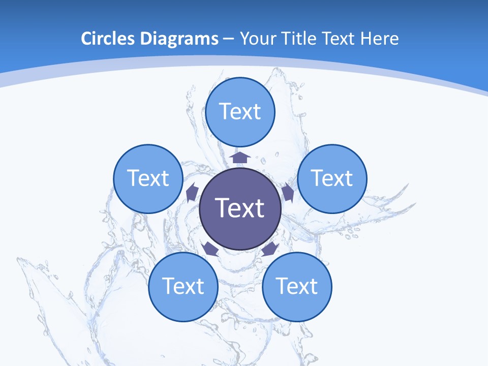 Rose Wash Macro PowerPoint Template