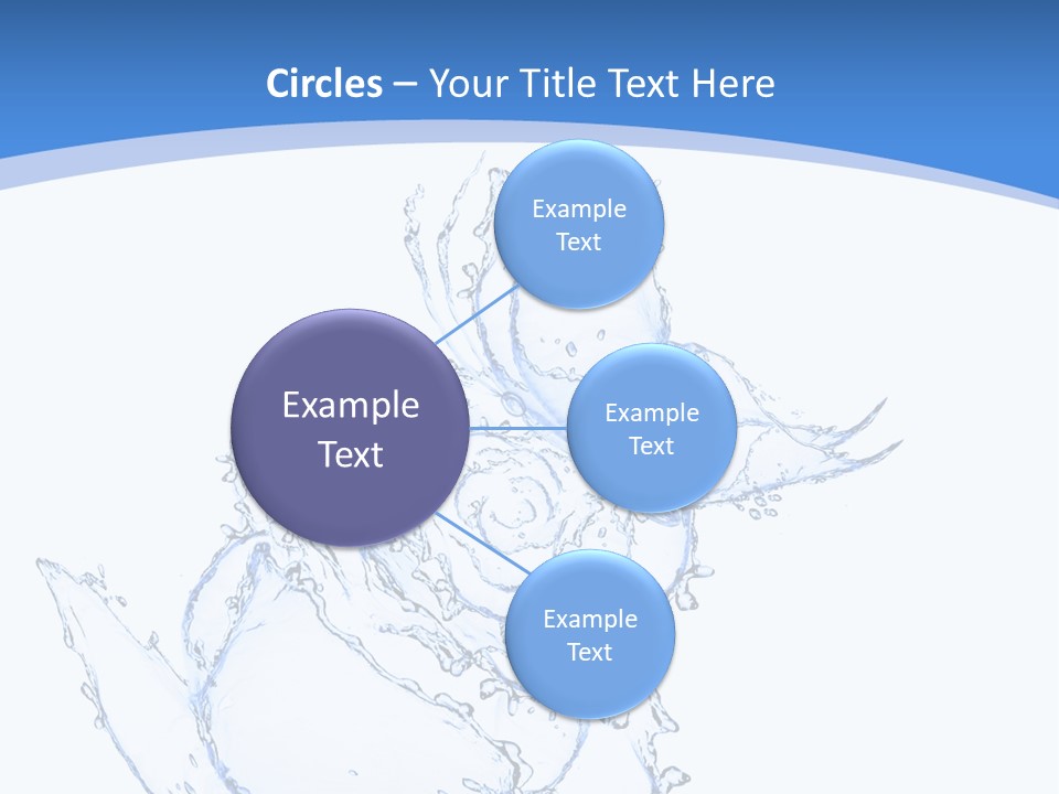Rose Wash Macro PowerPoint Template