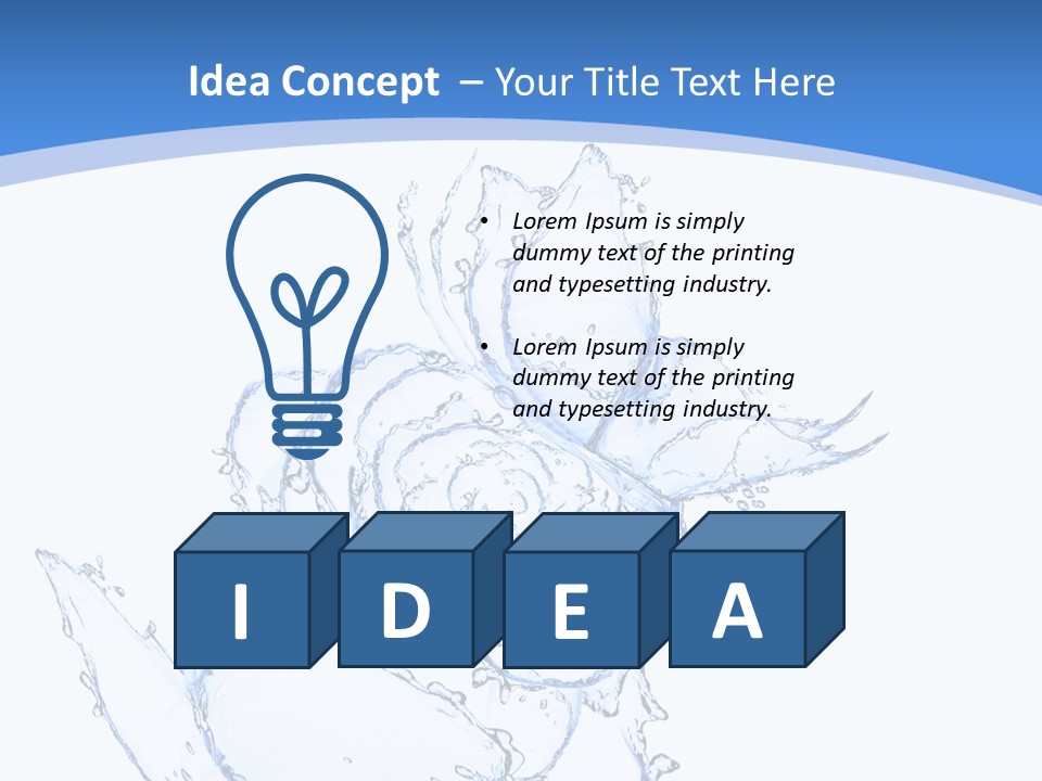 Rose Wash Macro PowerPoint Template