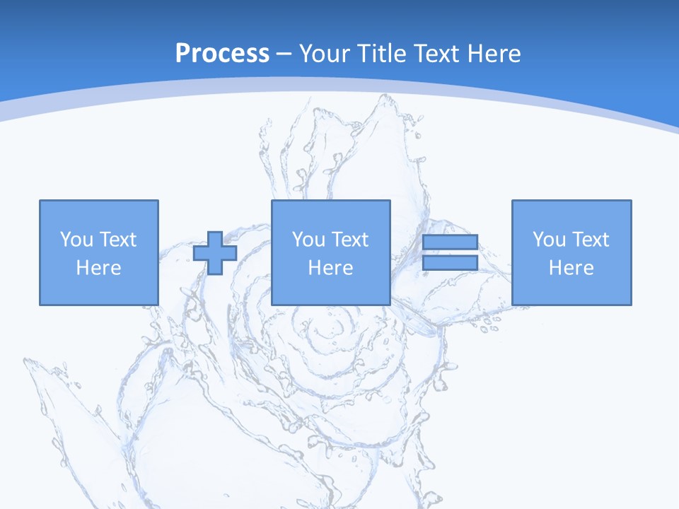 Rose Wash Macro PowerPoint Template