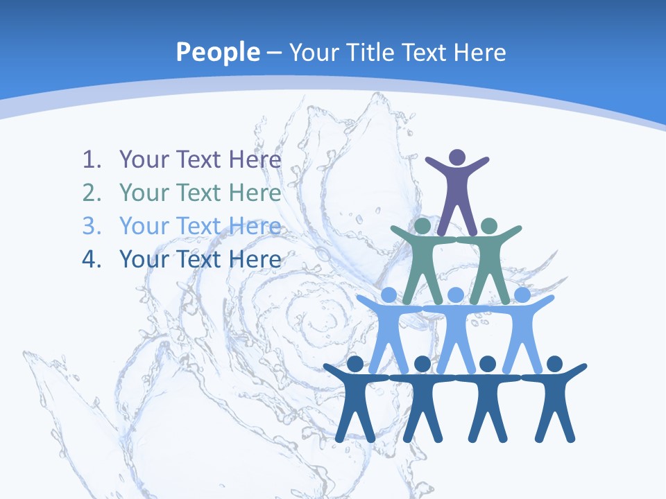 Rose Wash Macro PowerPoint Template