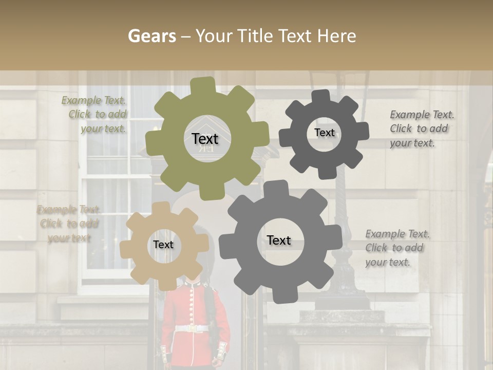 Soldier Army Helmet PowerPoint Template