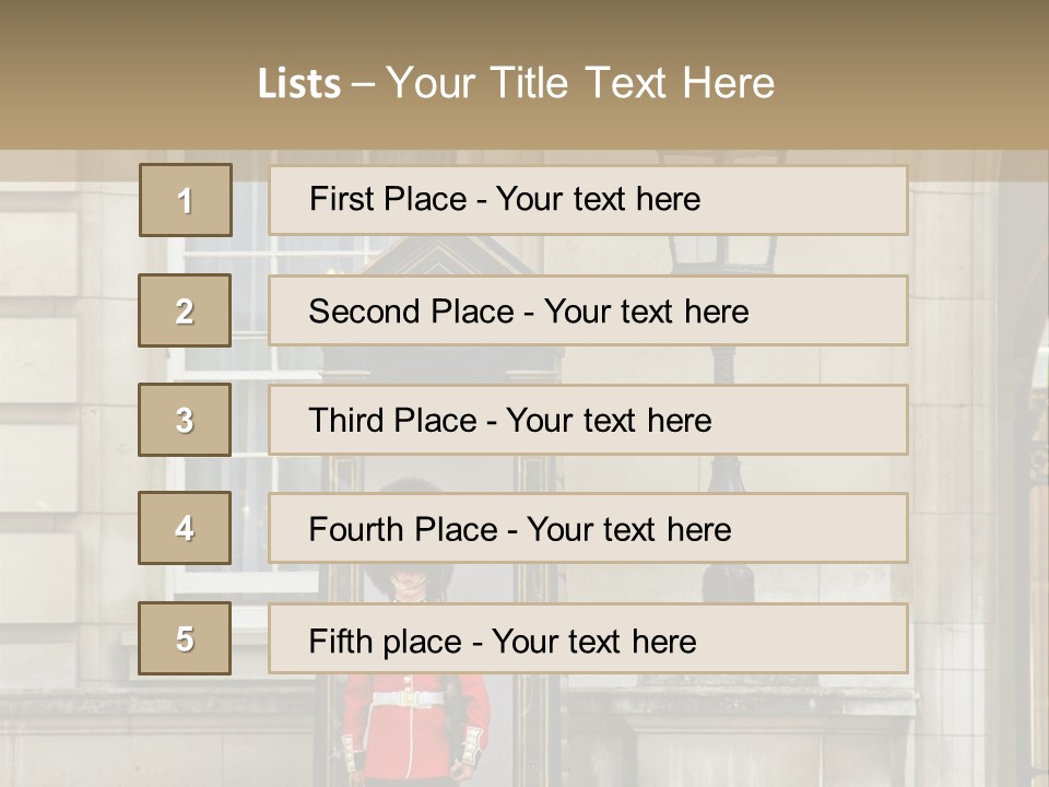Soldier Army Helmet PowerPoint Template