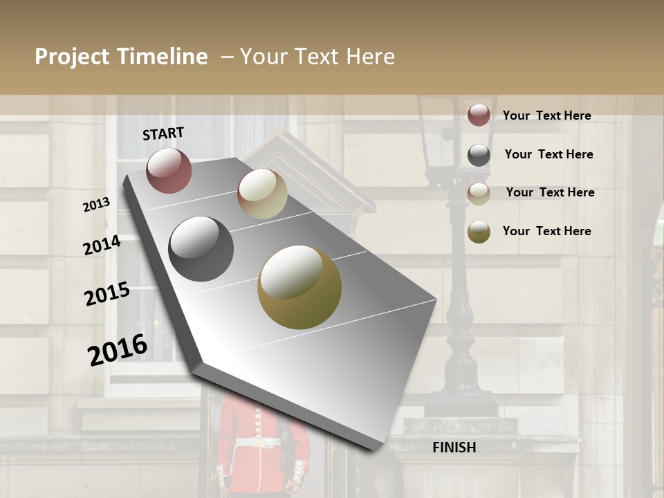 Soldier Army Helmet PowerPoint Template