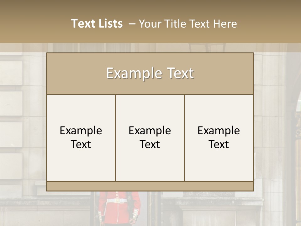 Soldier Army Helmet PowerPoint Template