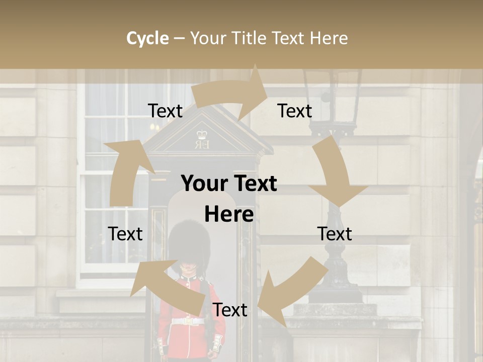Soldier Army Helmet PowerPoint Template