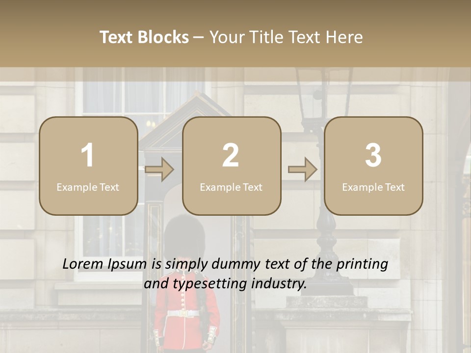 Soldier Army Helmet PowerPoint Template