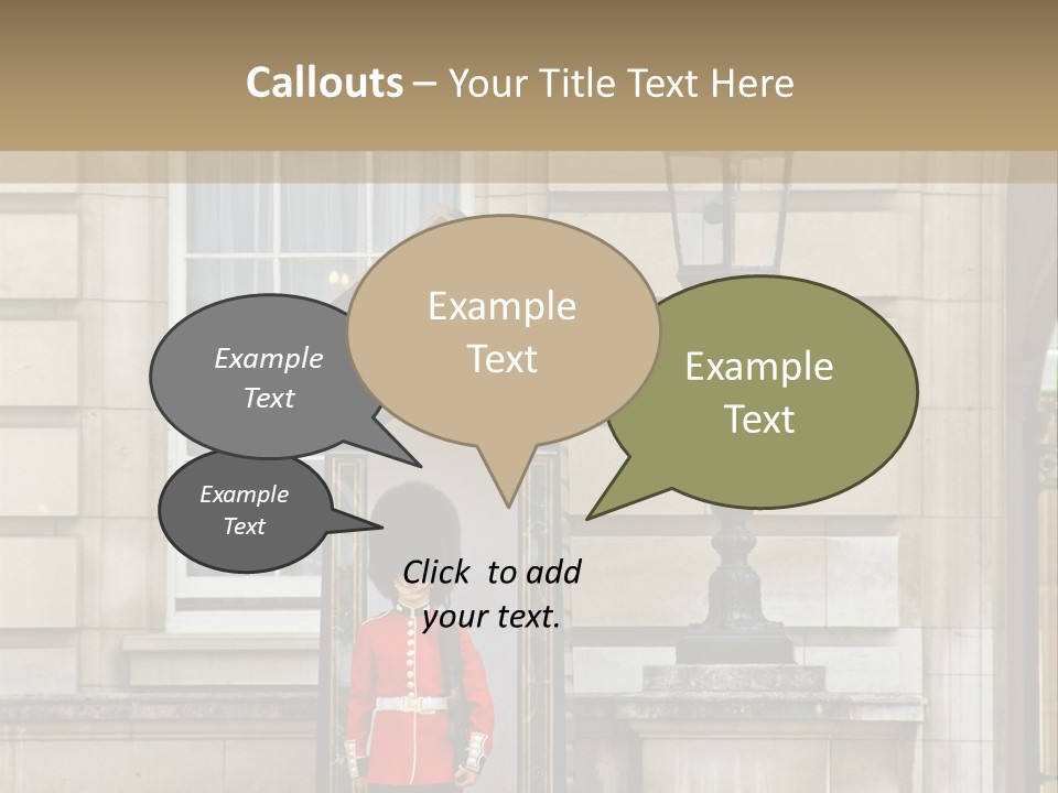 Soldier Army Helmet PowerPoint Template