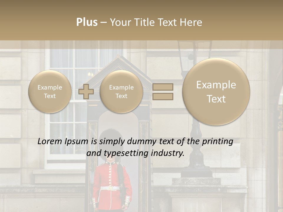 Soldier Army Helmet PowerPoint Template