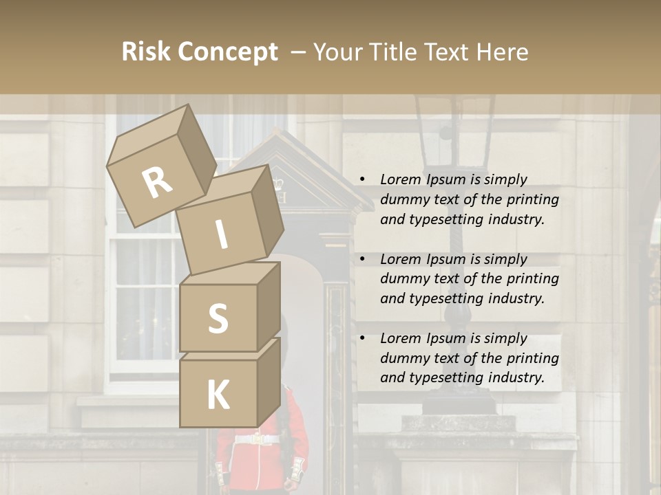 Soldier Army Helmet PowerPoint Template