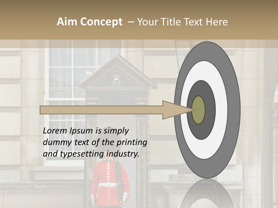 Soldier Army Helmet PowerPoint Template