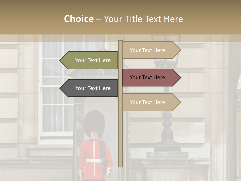 Soldier Army Helmet PowerPoint Template