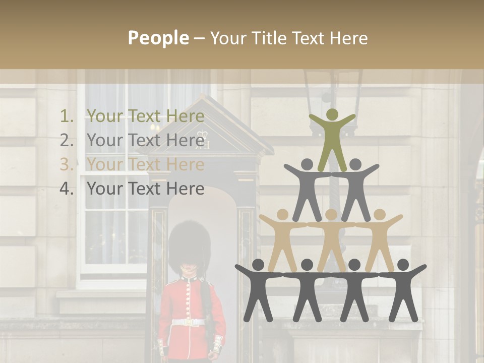 Soldier Army Helmet PowerPoint Template