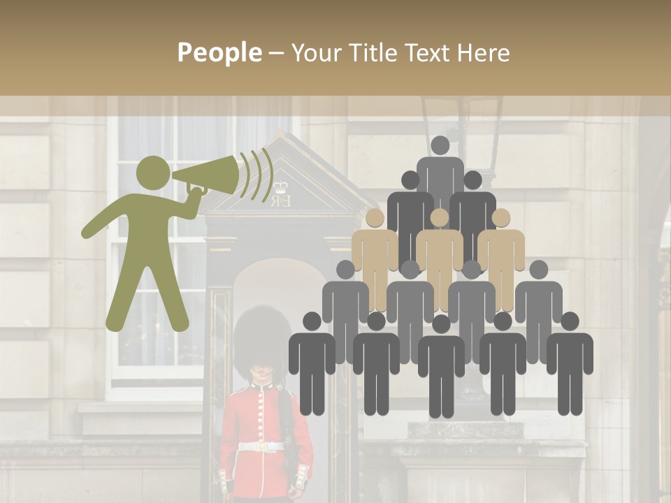 Soldier Army Helmet PowerPoint Template