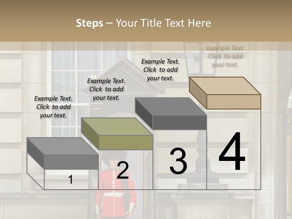 Soldier Army Helmet PowerPoint Template