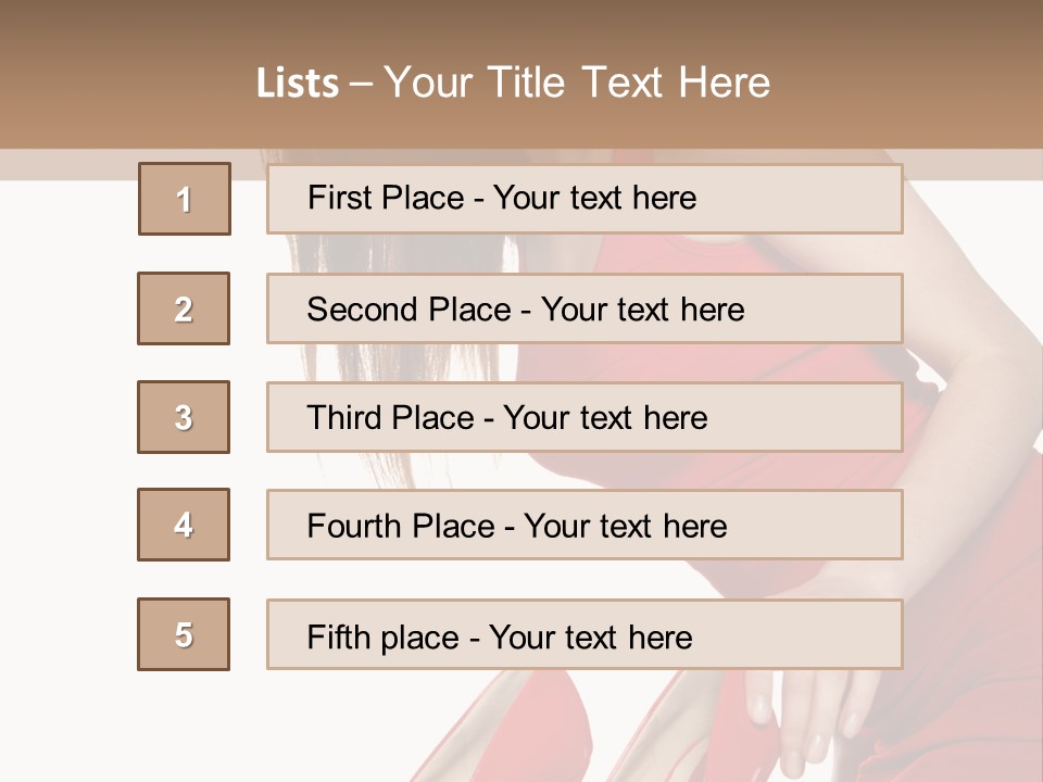 Fashion Holiday Copy PowerPoint Template