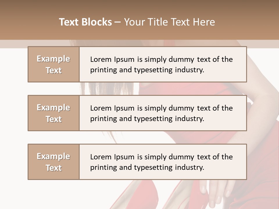 Fashion Holiday Copy PowerPoint Template