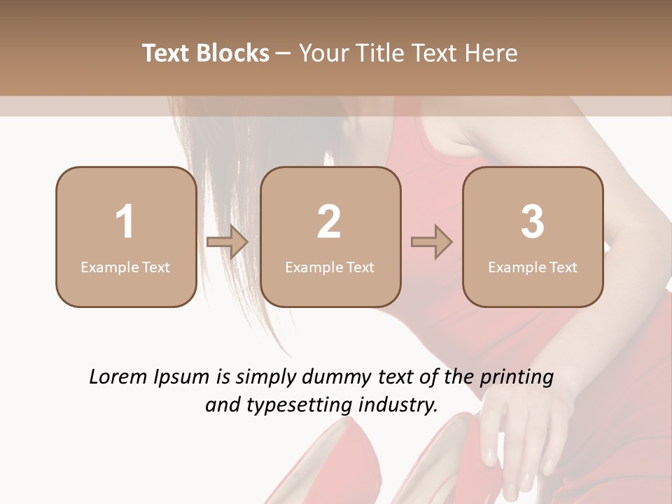 Fashion Holiday Copy PowerPoint Template