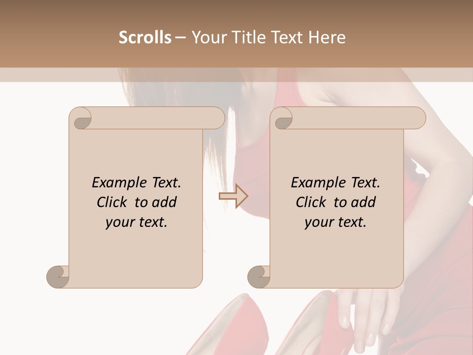 Fashion Holiday Copy PowerPoint Template