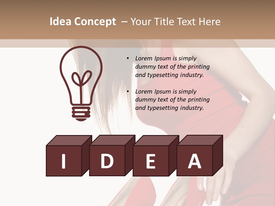 Fashion Holiday Copy PowerPoint Template