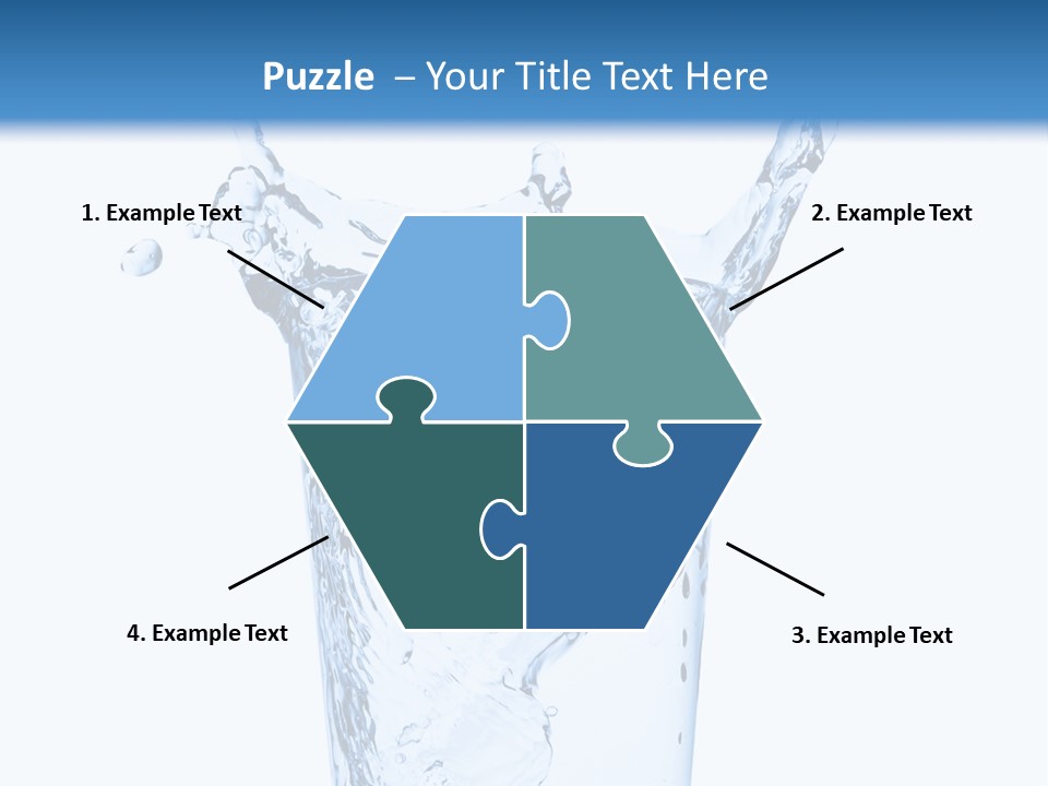 Hygiene White Transparent PowerPoint Template