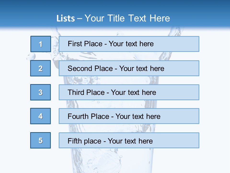 Hygiene White Transparent PowerPoint Template