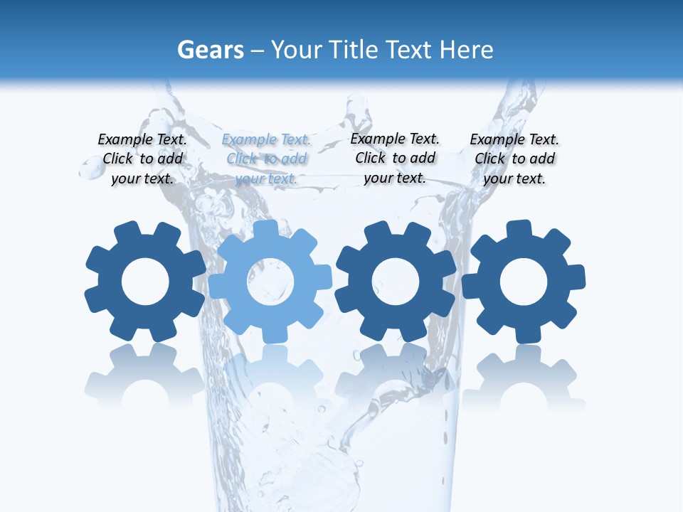 Hygiene White Transparent PowerPoint Template