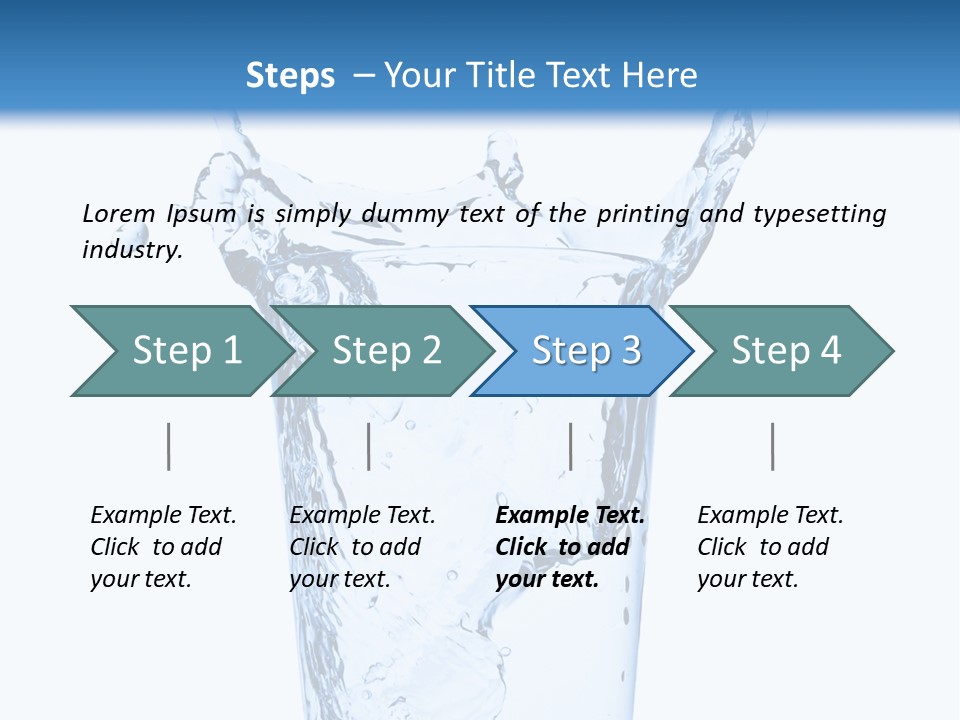 Hygiene White Transparent PowerPoint Template