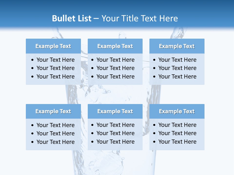 Hygiene White Transparent PowerPoint Template