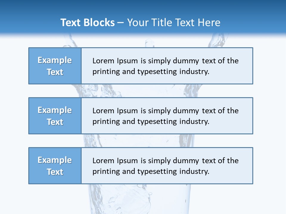 Hygiene White Transparent PowerPoint Template