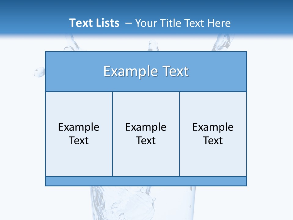 Hygiene White Transparent PowerPoint Template