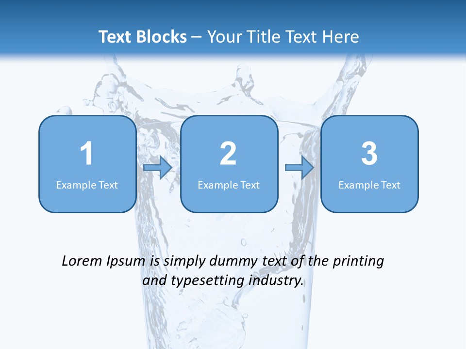Hygiene White Transparent PowerPoint Template