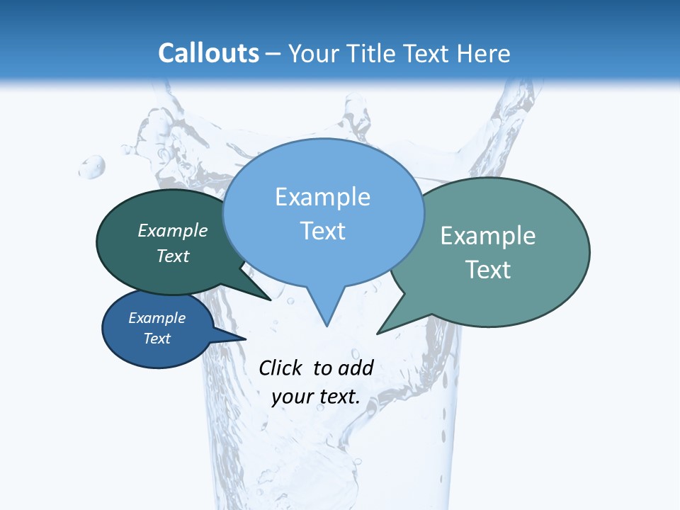 Hygiene White Transparent PowerPoint Template