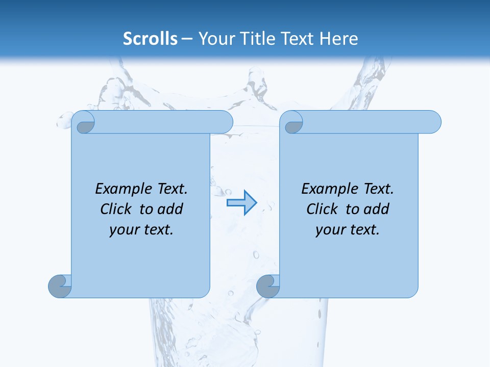 Hygiene White Transparent PowerPoint Template