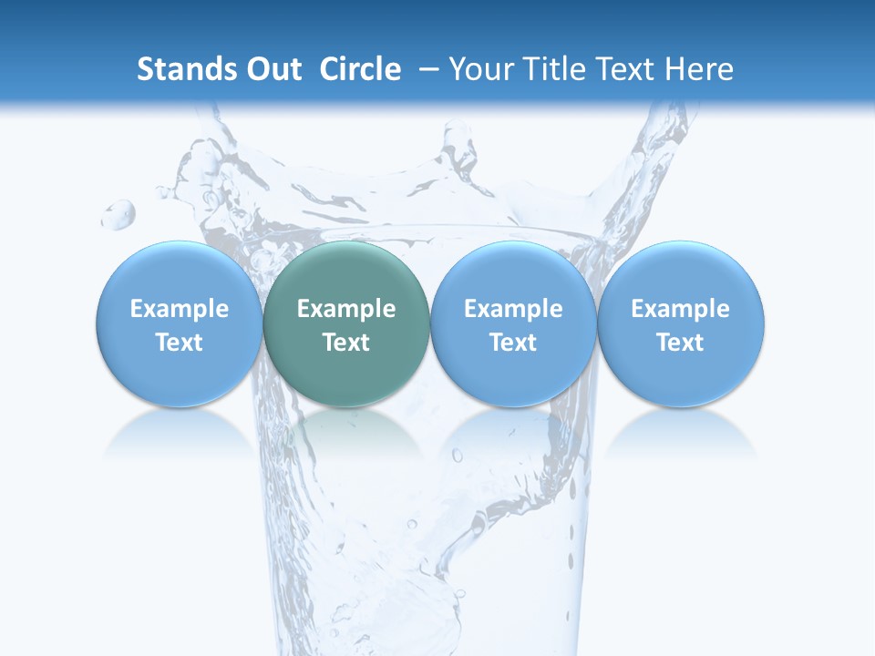 Hygiene White Transparent PowerPoint Template