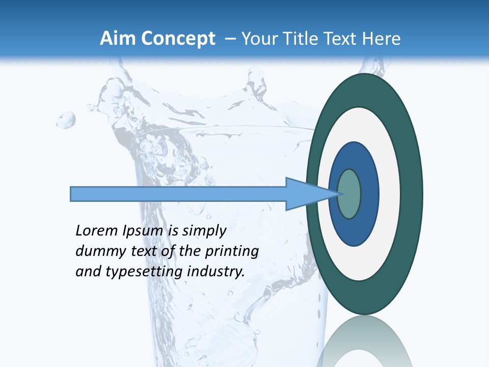 Hygiene White Transparent PowerPoint Template