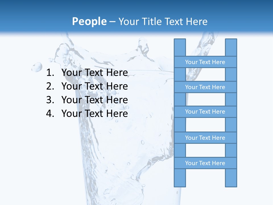 Hygiene White Transparent PowerPoint Template