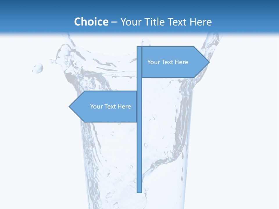 Hygiene White Transparent PowerPoint Template