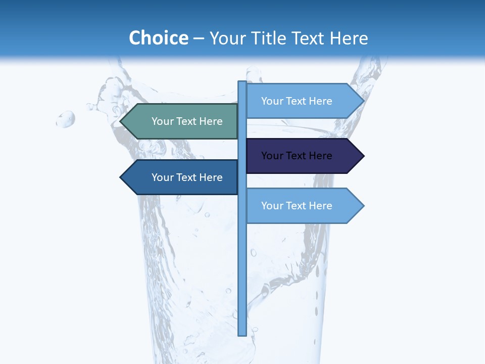Hygiene White Transparent PowerPoint Template