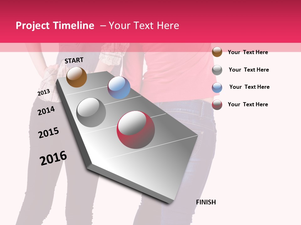 Blue Sign Fun PowerPoint Template