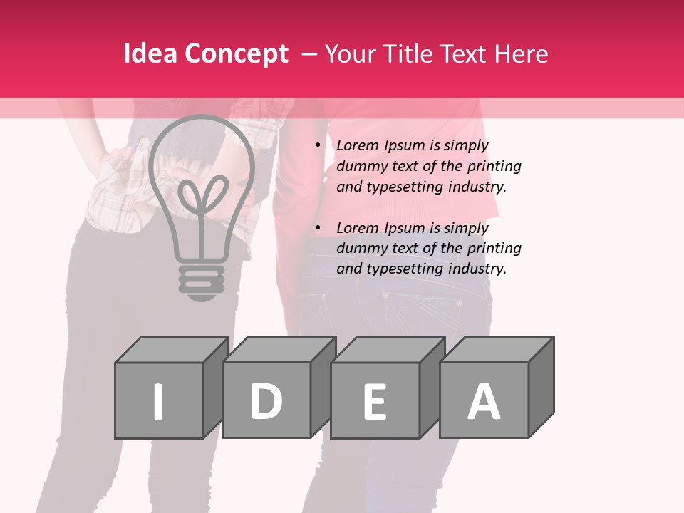 Blue Sign Fun PowerPoint Template