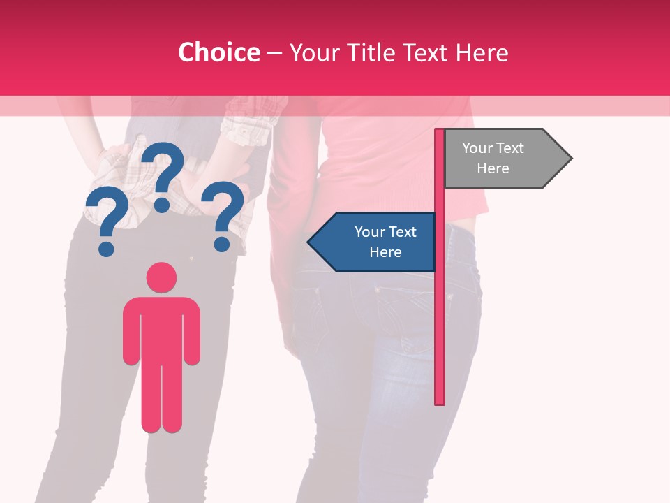 Blue Sign Fun PowerPoint Template