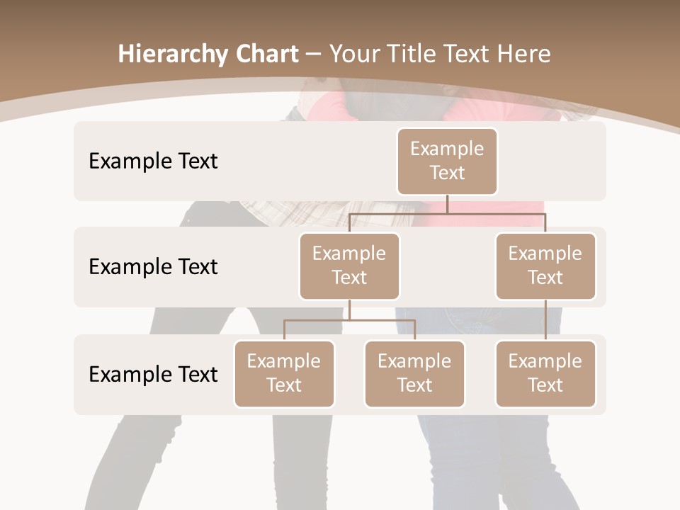 Two Women Young PowerPoint Template