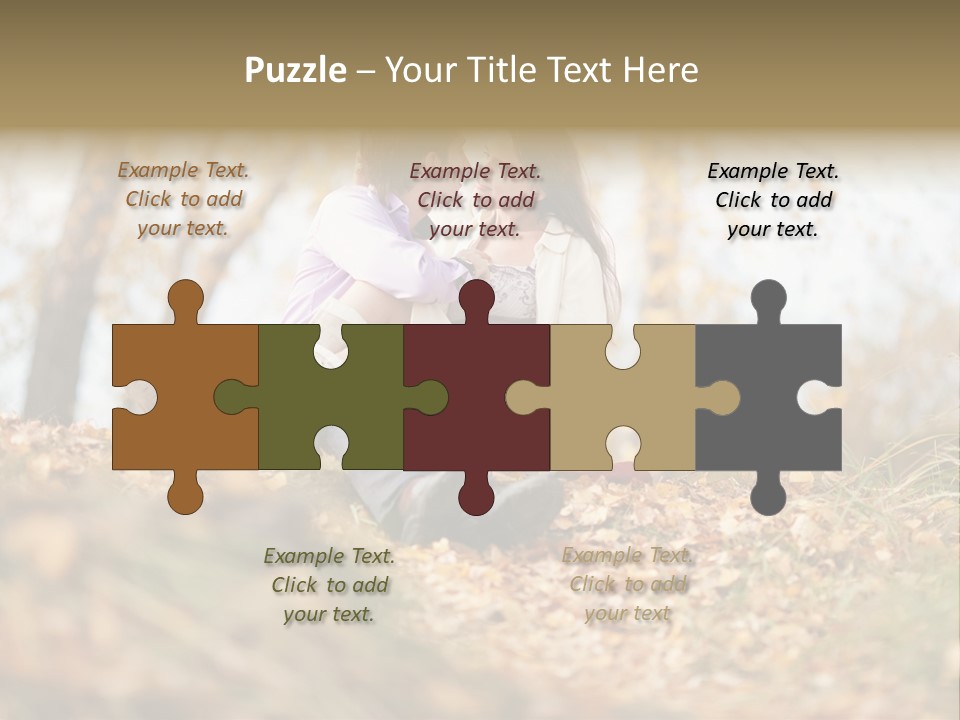 Lilac Violet Close Up PowerPoint Template