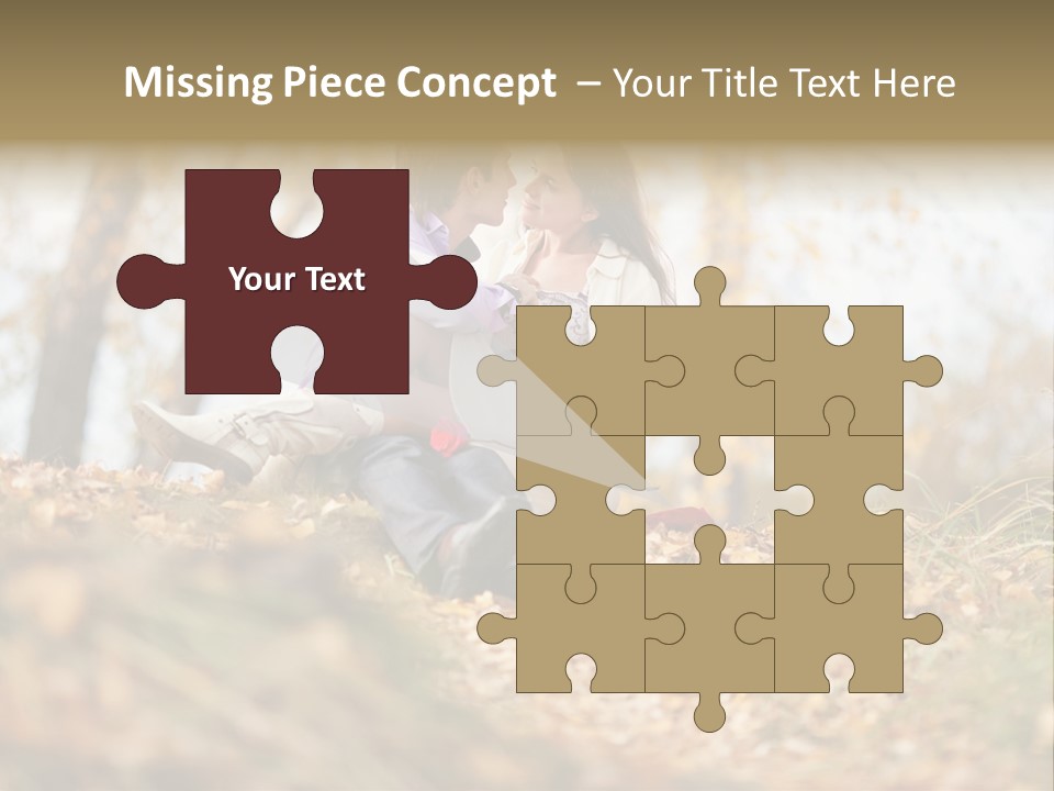 Lilac Violet Close Up PowerPoint Template