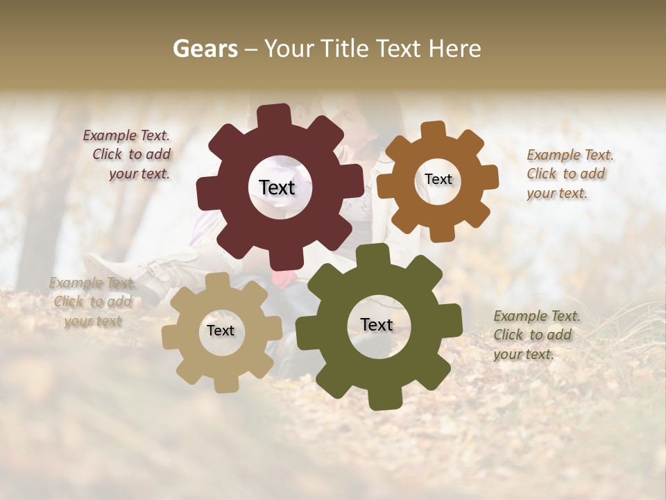 Lilac Violet Close Up PowerPoint Template