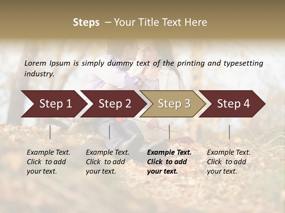Lilac Violet Close Up PowerPoint Template