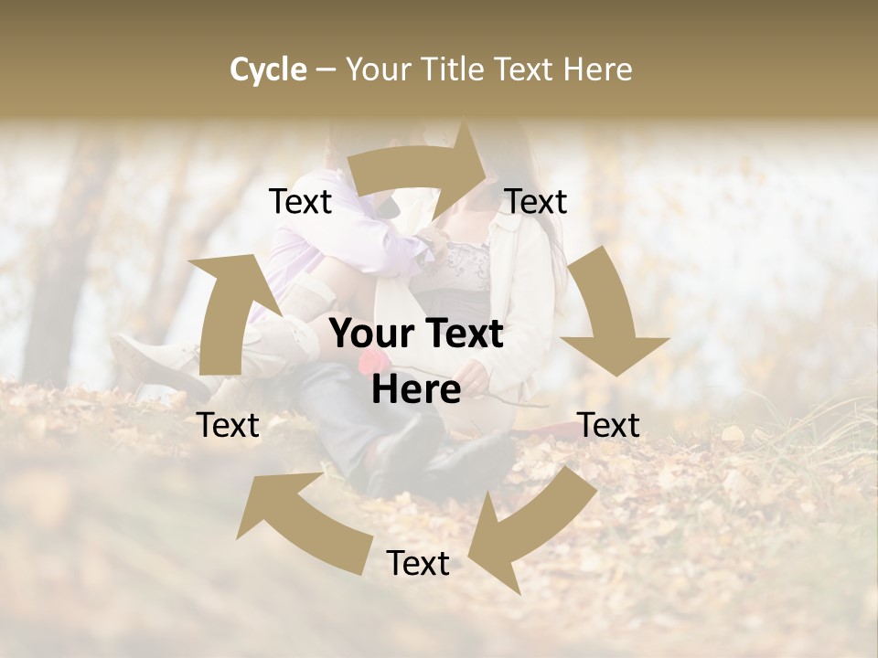 Lilac Violet Close Up PowerPoint Template