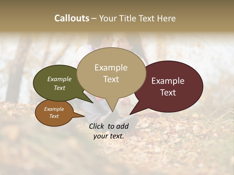 Lilac Violet Close Up PowerPoint Template